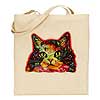 Cotton Bag - Psychedelic Cat