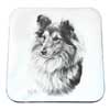 Coaster - Shetland Sheepdog by Mike Sibley