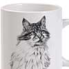 Mug - Cat by Mike Sibley