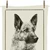 Teatowel - German Shepherd by Mike Sibley