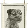 Teatowel - Border Terrier by Mike Sibley