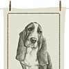 Teatowel - Basset Hound by Mike Sibley