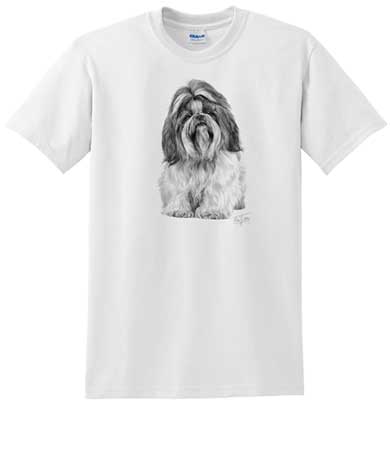 Mike Sibley t-shirt- Shih Tzu design